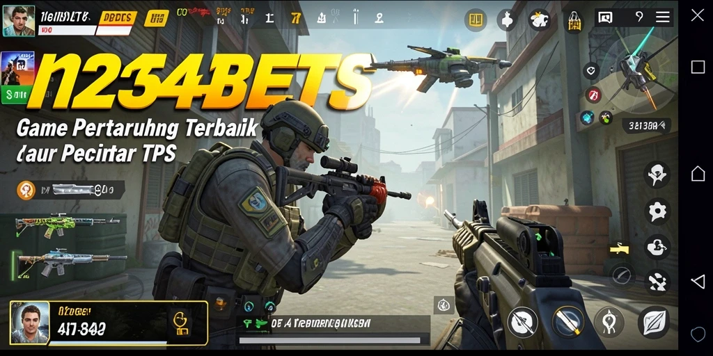 Tangkapan layar gameplay menarik dari 1234BETS untuk TPS.