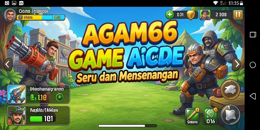 Tampilan gameplay <strong>AGAM66</strong> yang seru dan menarik perhatian.