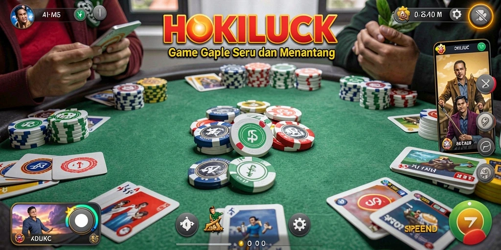 Tampilan gameplay HOKILUCK yang seru dan interaktif.