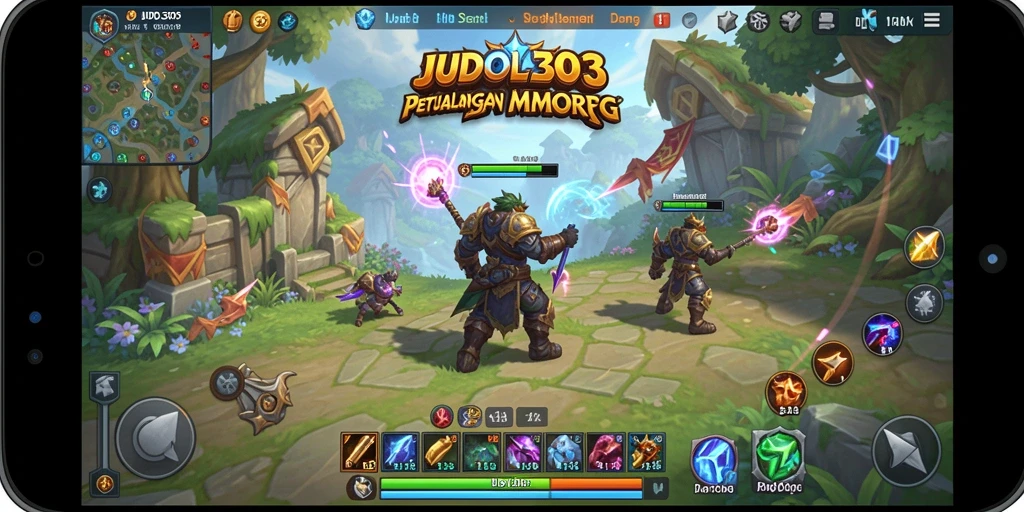 Tampilan gameplay epik dalam JUDOL303 yang penuh petualangan.