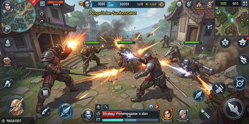 Tampilan gameplay NAGA1001 yang menawan dan strategis.