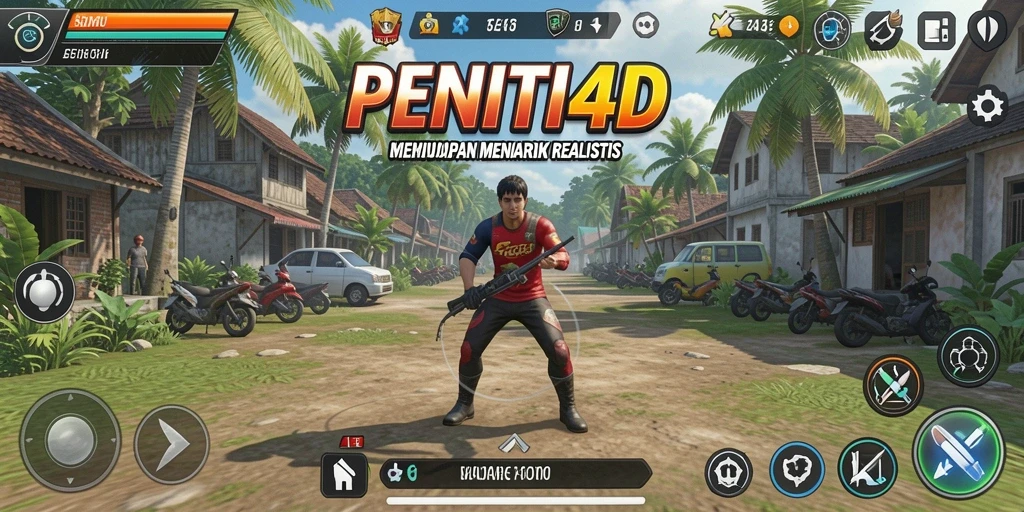 Tangkapan layar PENITI4D menampilkan gameplay simulasi kehidupan yang mendalam.