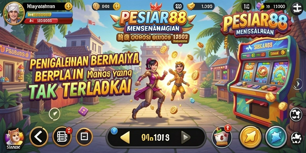 Tampilan gameplay PESIAR88 yang menarik dan menantang.
