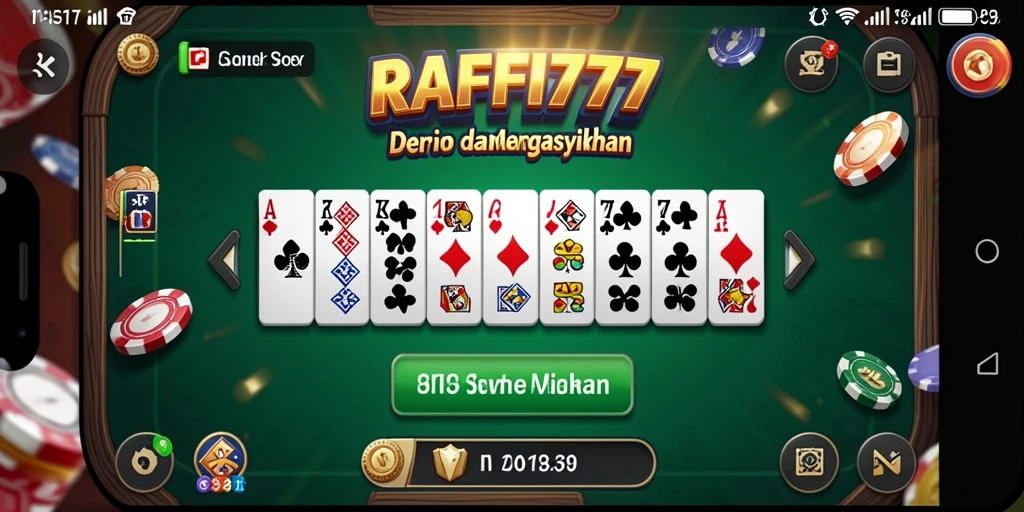 Tampilan gameplay seru di RAFFI777 dengan grafis menarik.