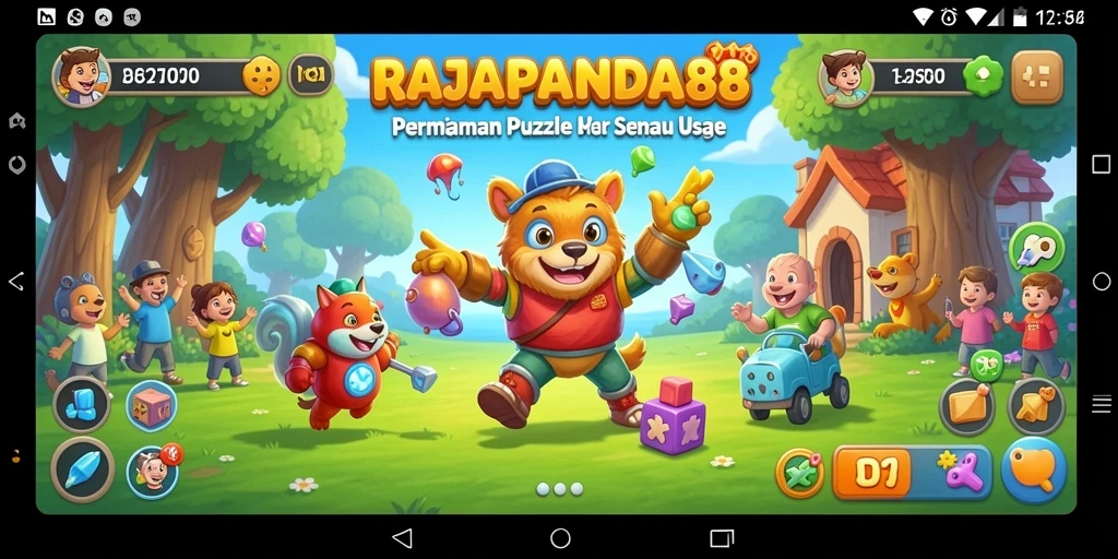Tampilan menarik dari gameplay RAJAPANDA88 yang menantang.