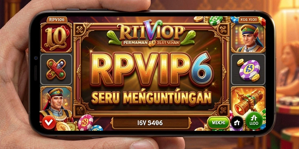Screenshot RPVIP6 menampilkan gameplay Slot yang menarik dan mendebarkan.