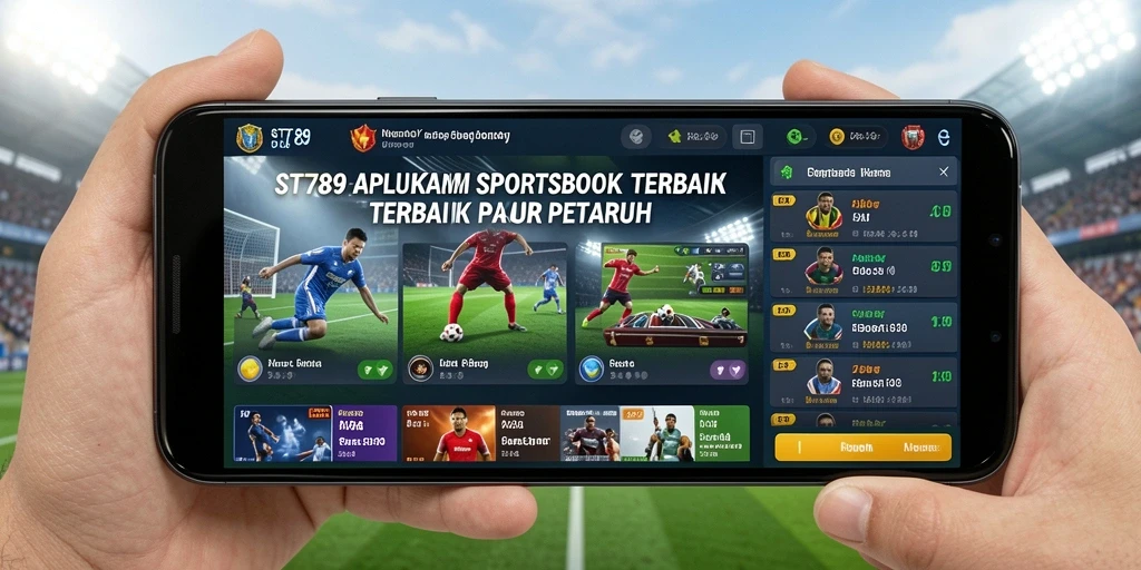 Tampilan gameplay ST789 dengan berbagai pilihan taruhan olahraga.