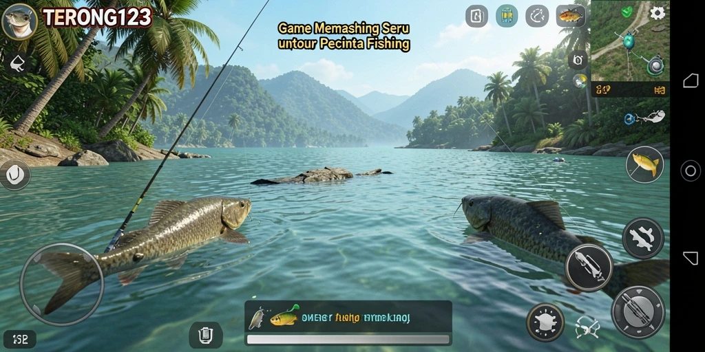 Gameplay memancing yang seru dan menantang di TERONG123.