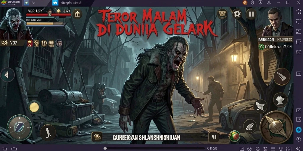 Tampilan gameplay V07 yang mencekam dan penuh ketegangan.