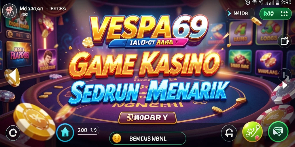 Tangkapan layar VESPA69 menunjukkan gameplay yang seru dan menarik.