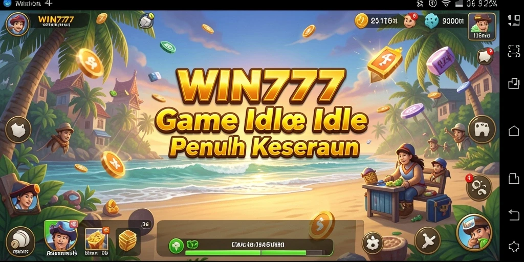 Screenshot gameplay WIN777 menampilkan kemajuan yang menarik.